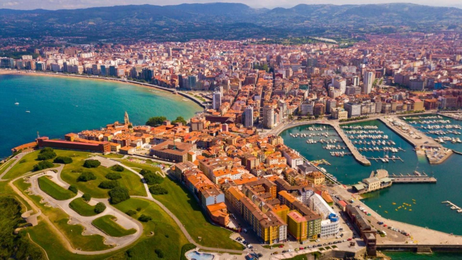 El Mirador Del Centro Apartment Хихон Екстериор снимка