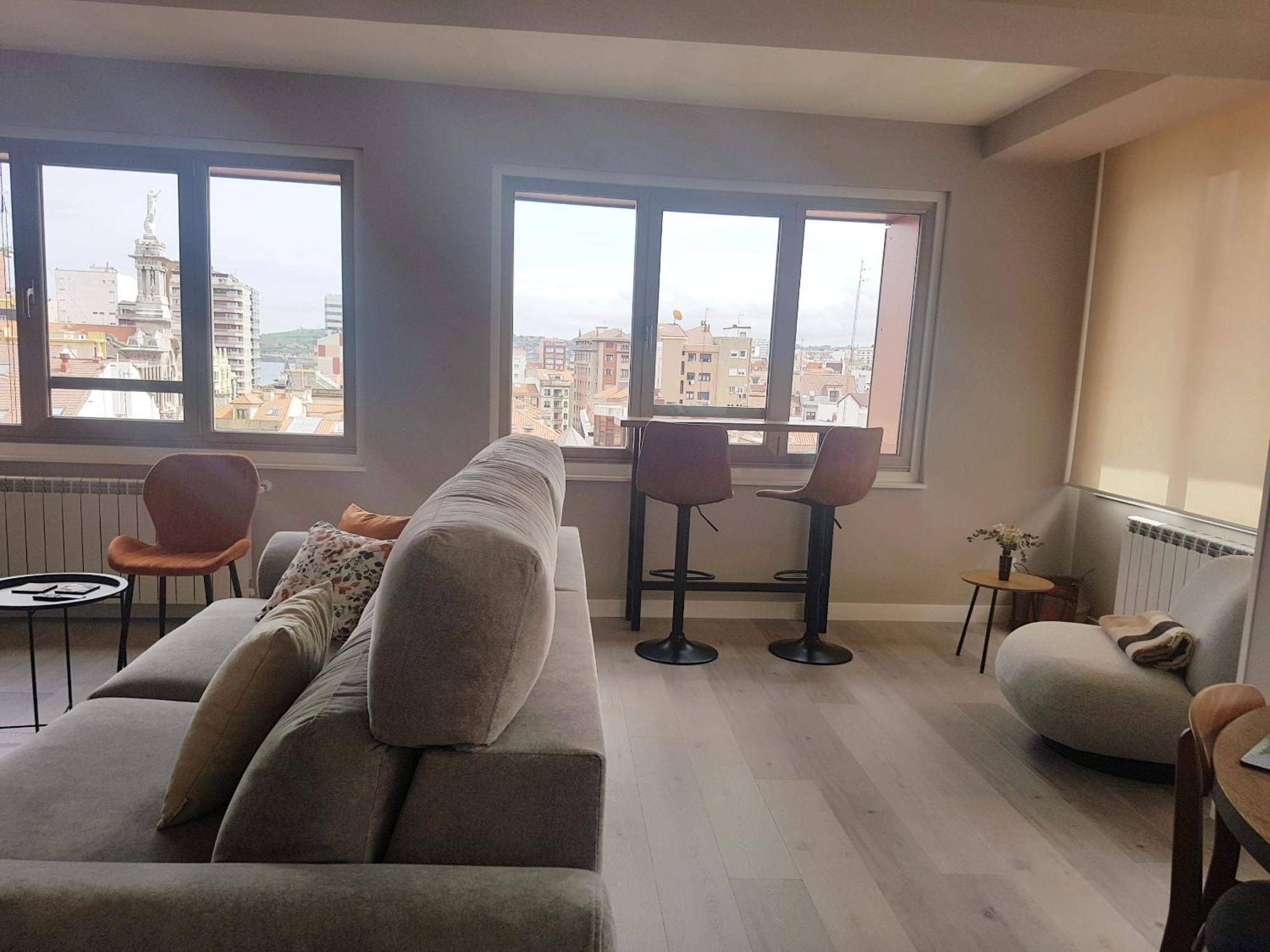 El Mirador Del Centro Apartment Хихон Екстериор снимка