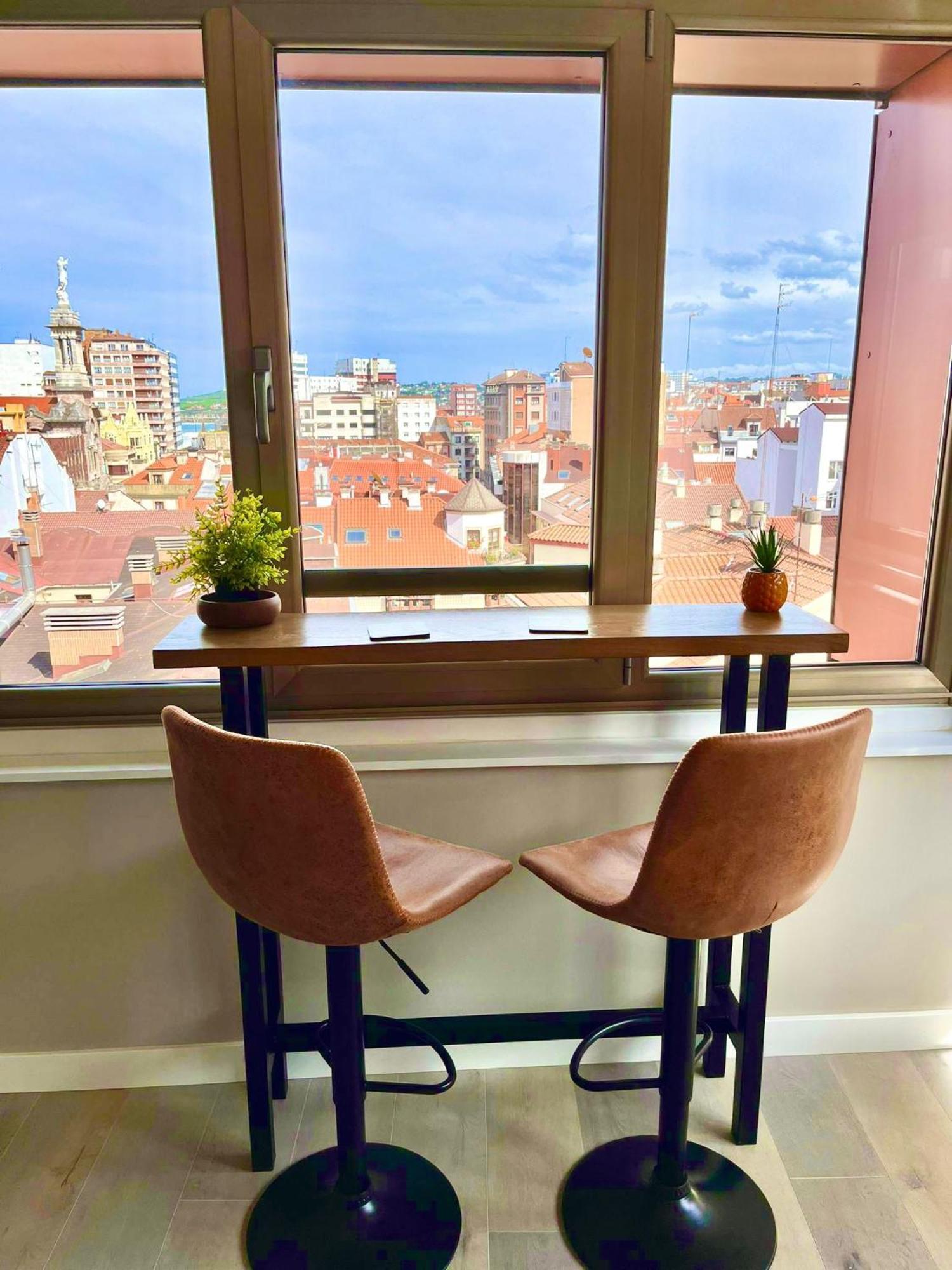 El Mirador Del Centro Apartment Хихон Екстериор снимка