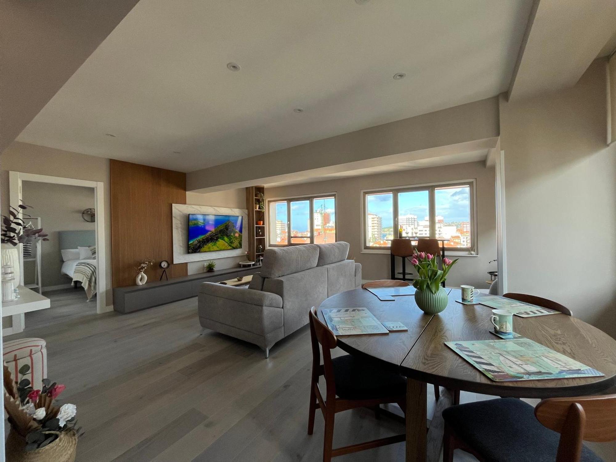 El Mirador Del Centro Apartment Хихон Екстериор снимка